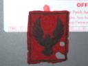 Boy Scout Flying Eagle square patrol medallion circa 1925-1929