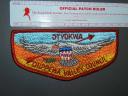 Boy Scout Lodge 337 Otyokwa S1 first solid flap