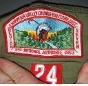 1953 Chippewa Valley Jamboree Shoulder Patch