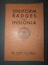 Cover of 1933 BSA Uniform Badges and Insignia book