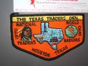 Boy Scout Texas Traders Den 1970 patch