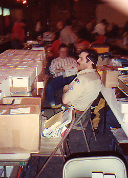 Dave Leubitz at the 1993 Rochester, IN trade-o-ree