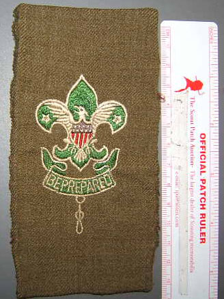 Rare Scoutmaster Patch Surfaces | The Scout Patch Auction News and Views
